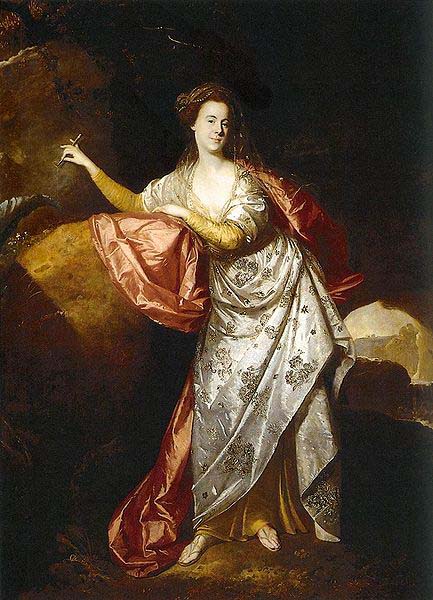 Portrait of Ann Brown in the Role of Miranda